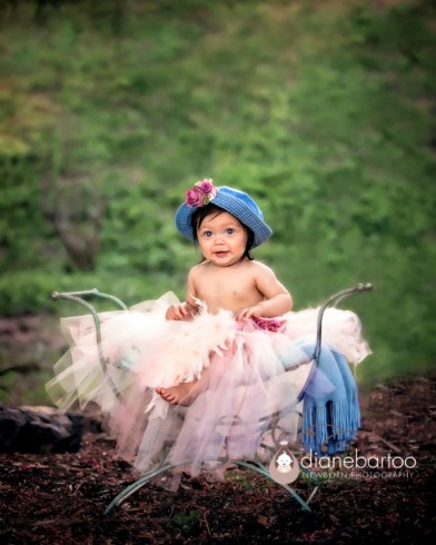 9 month girl portrait Corona