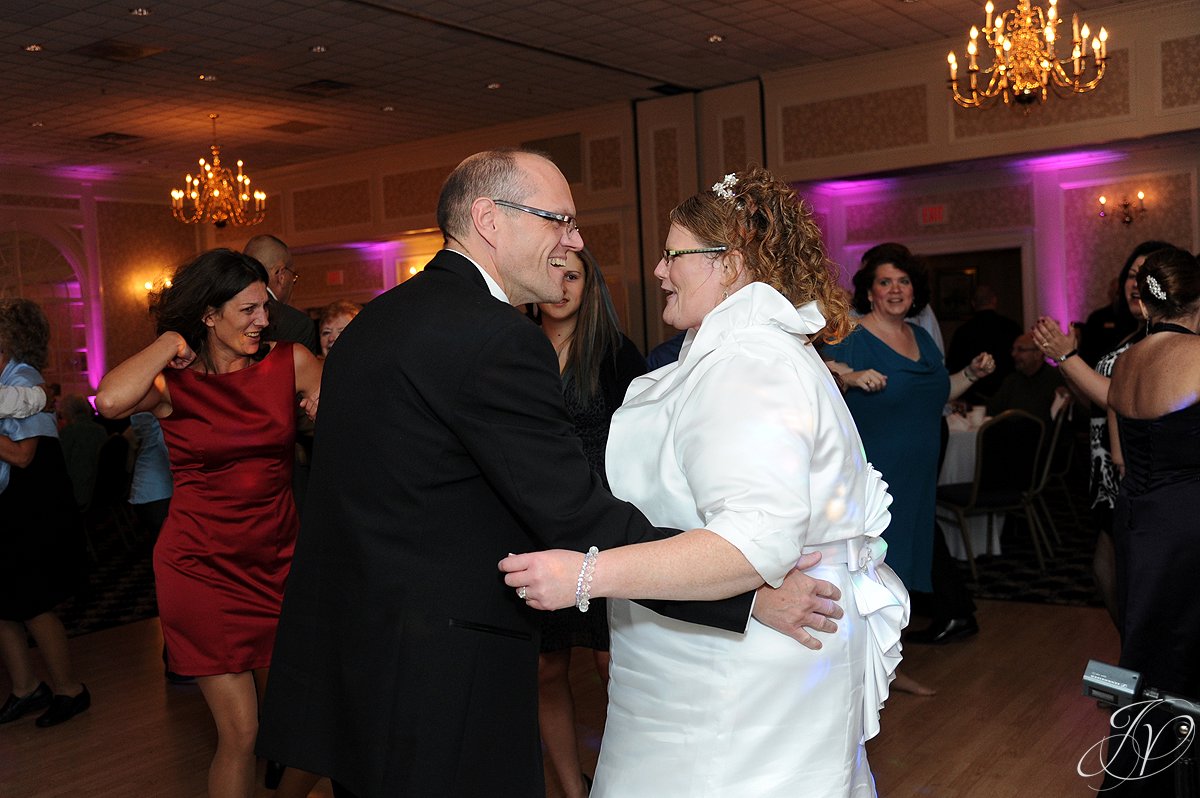 bride and groom dancing, Lake George Wedding Photographer, wedding reception photos, Wedding at The Queensbury Hotel
