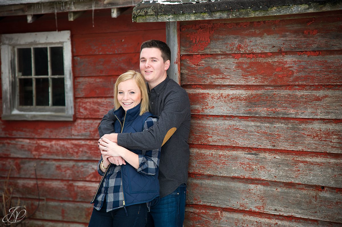 winter engagement photos jessica painter photography