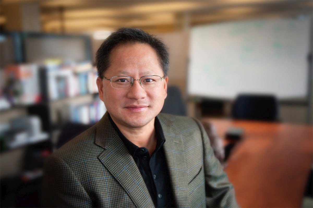 Executive portrait Jensen Huang, founder of Nvidia, in Silicon Valley