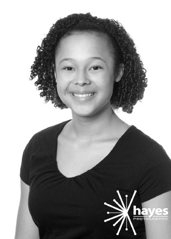 headshot, theater, Hayes Photography, Webster Thomas High School, portrait