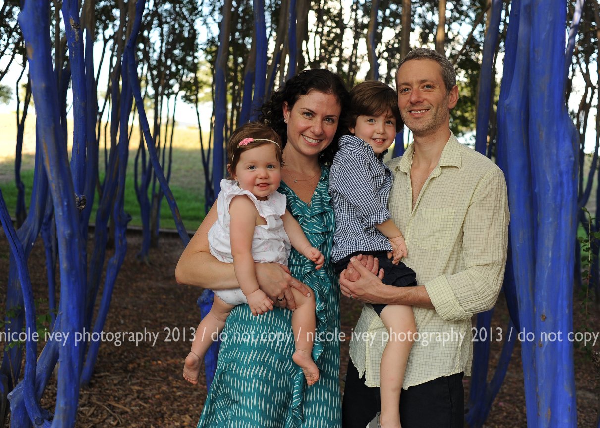 Blue Trees Beauty / Houston Child Photographer