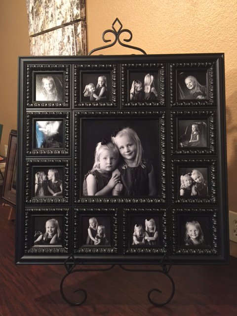 13 Piece Multi Image Framed Portrait Design