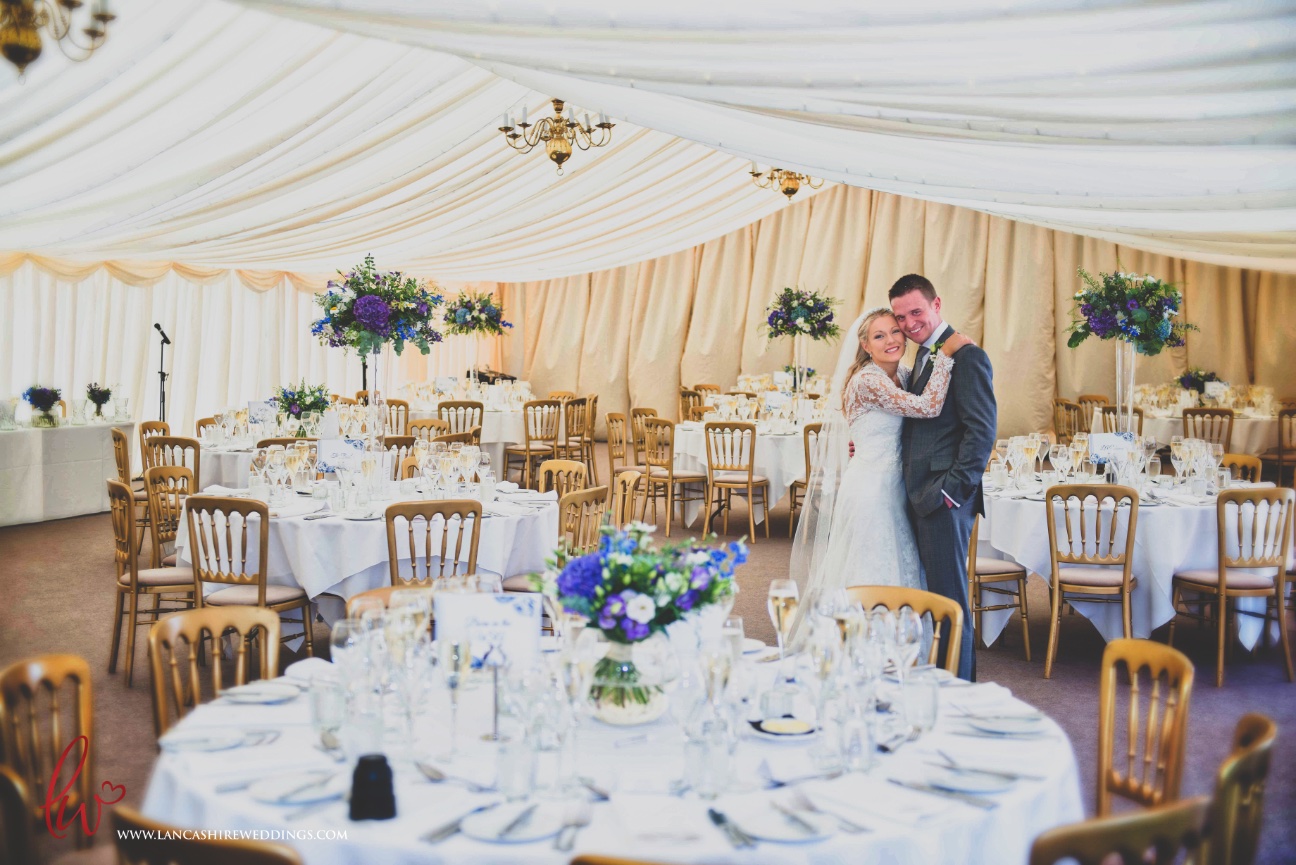 Nunsmere Hall wedding marquee