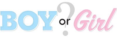 Will we be able to tell if the baby is a girl or a boy?