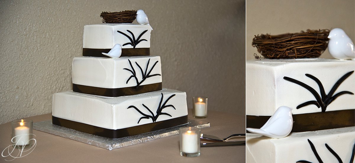 wedding cake photo, reception details, Longfellows, Saratoga Wedding Photographer