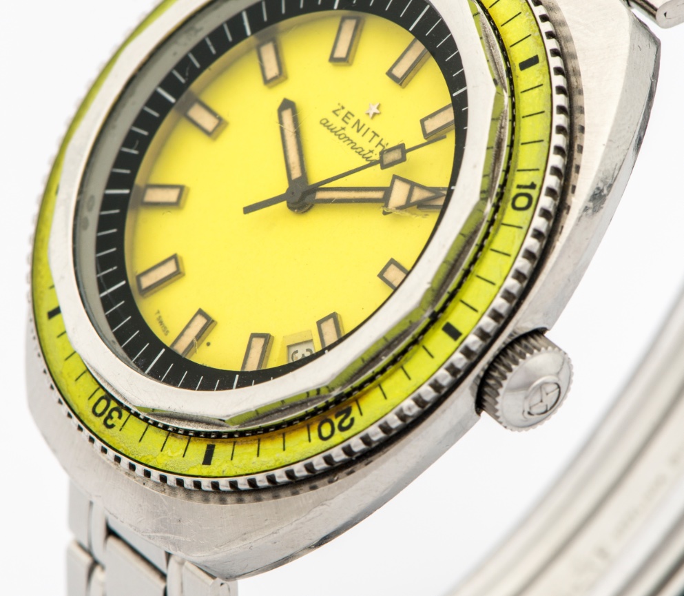 Zenith Big Lemon*** A3639*** 1970 - Roy & Sacha Davidoff SA