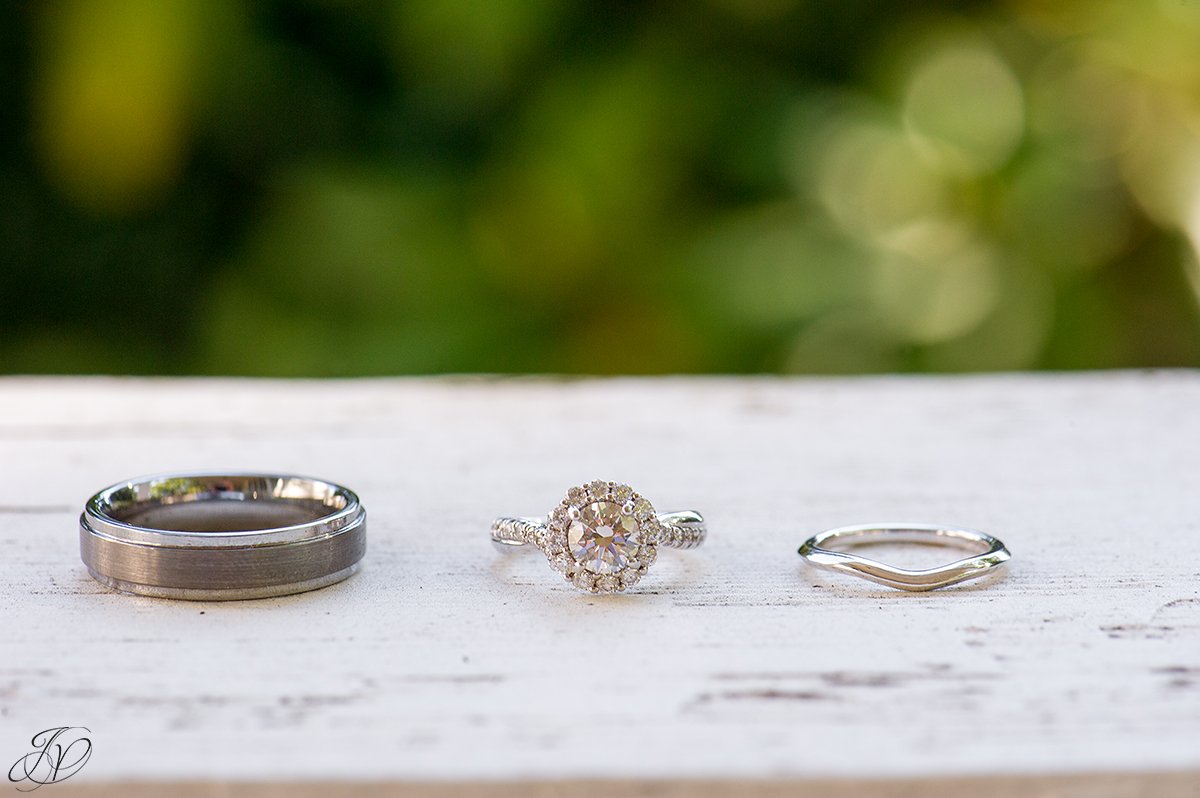 vintage wedding rings, jessica painter photography