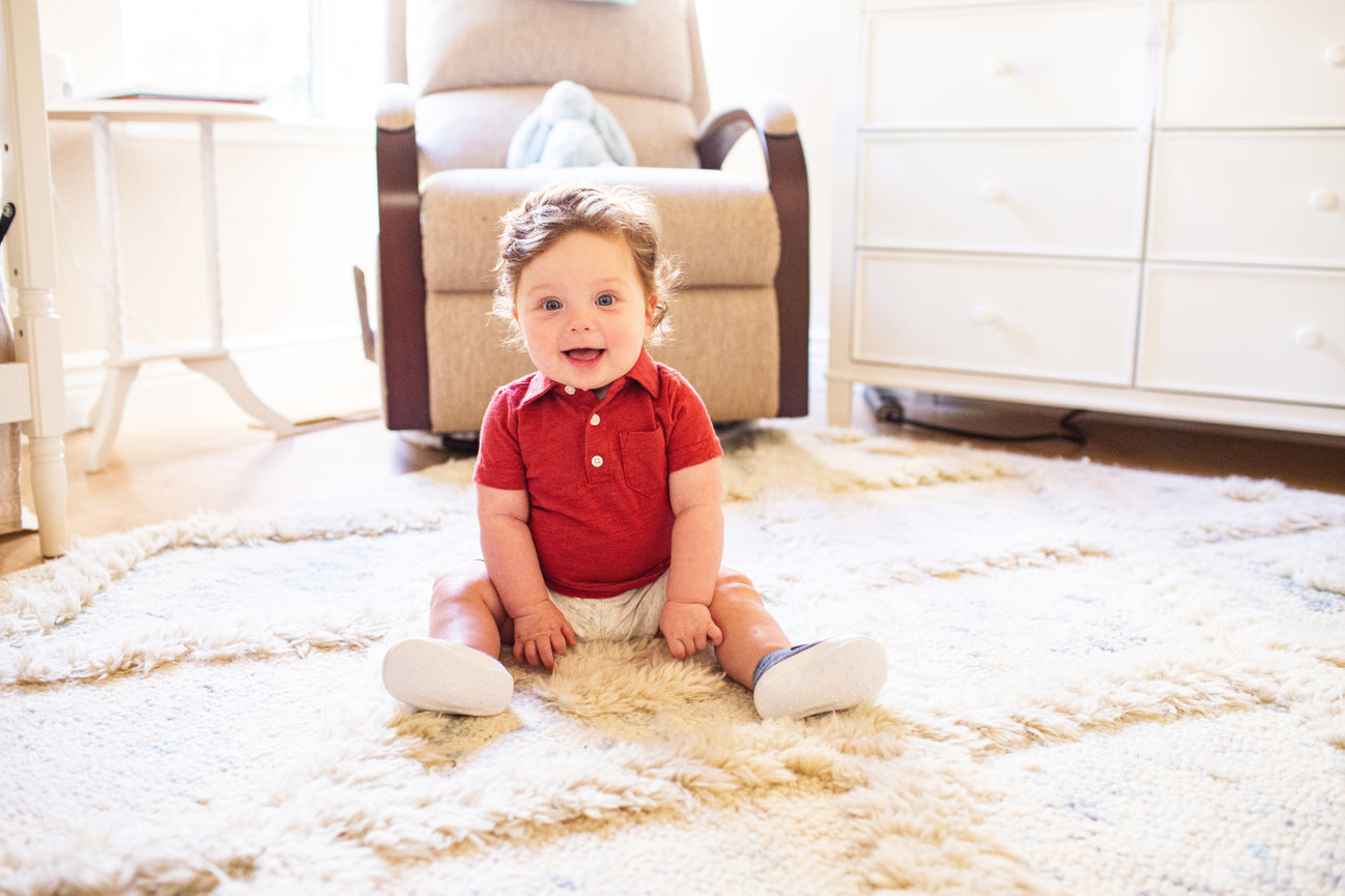 Henry is 6 Months Old {Danville Family Photographer}