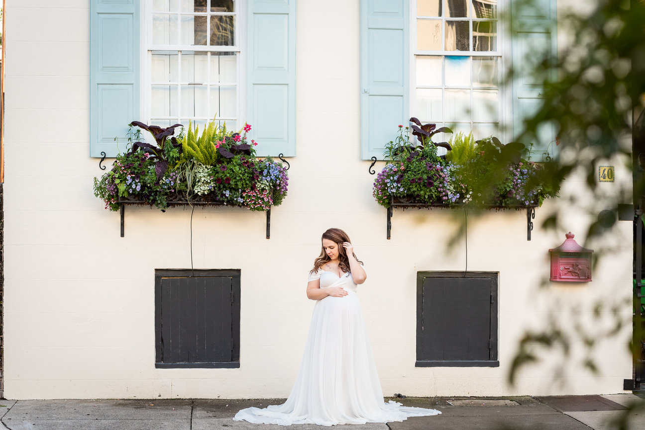 Sophistication in Charleston Senior Portraits, Tharyn