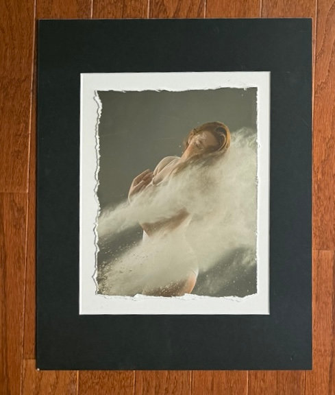 Hand-Torn Edge Fine Art Portrait