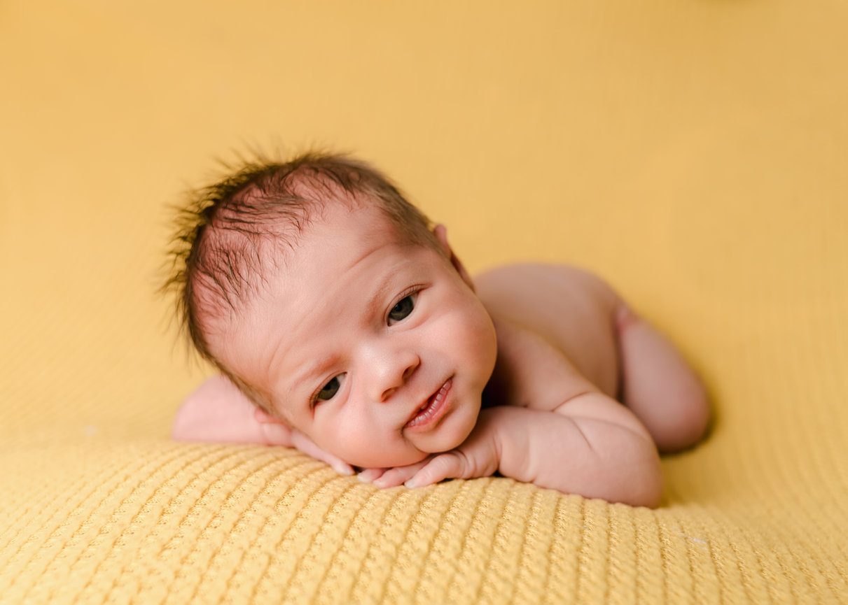 Elliott's Wrapped Newborn Session