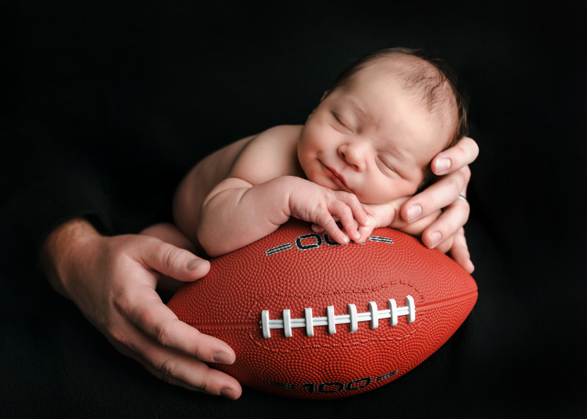Elliott's Wrapped Newborn Session
