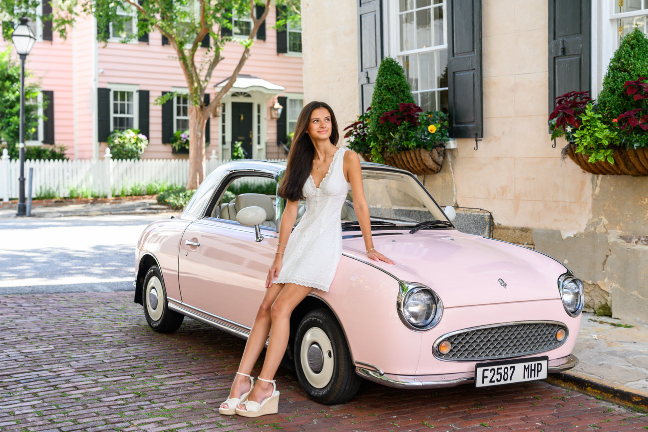 Addie's Charleston Senior Session featuring The Pink Figgy