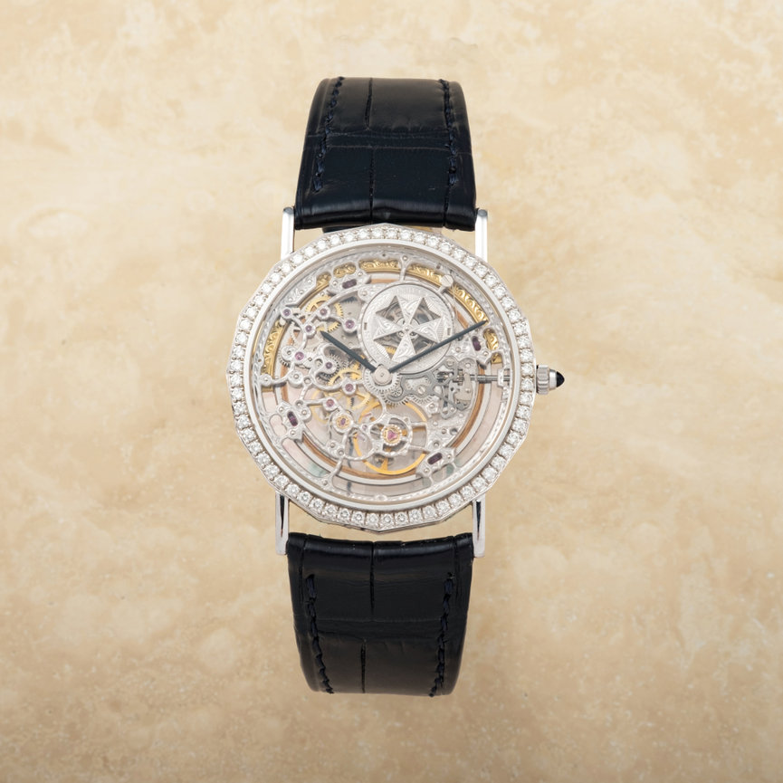 Vacheron Constantin Skeleton 43502G Diam B&P 1996