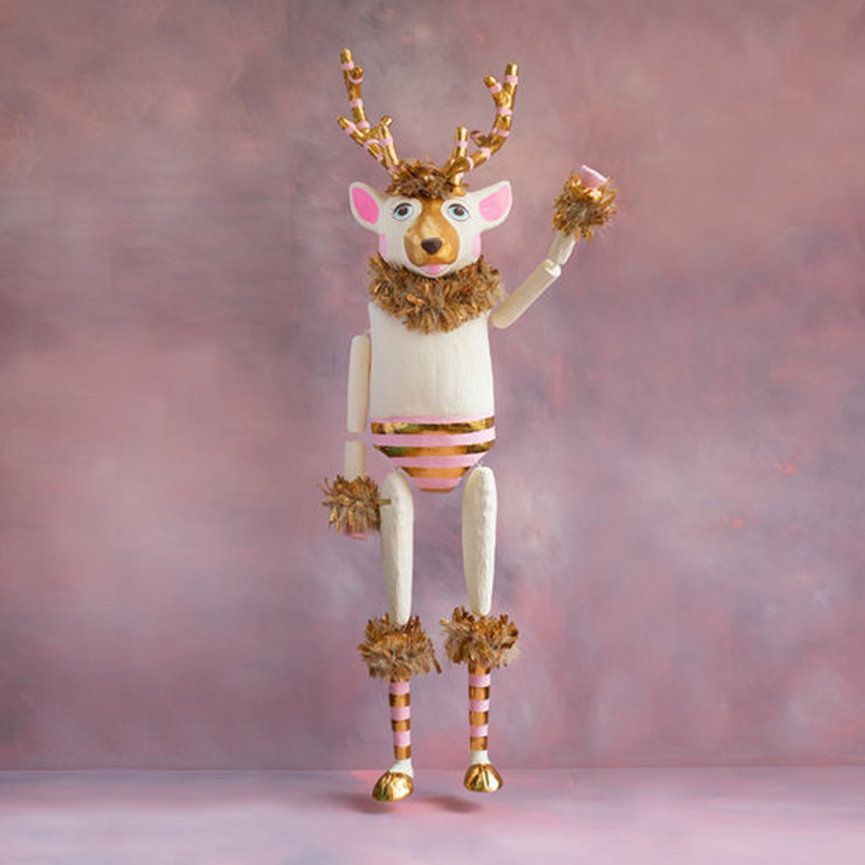 Glitterville La Renee the Reindeer Display