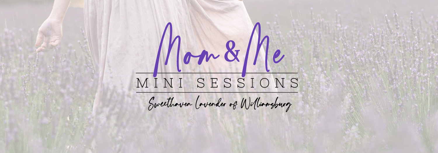 Mom & Me Mini Sessions at Sweethaven Lavender