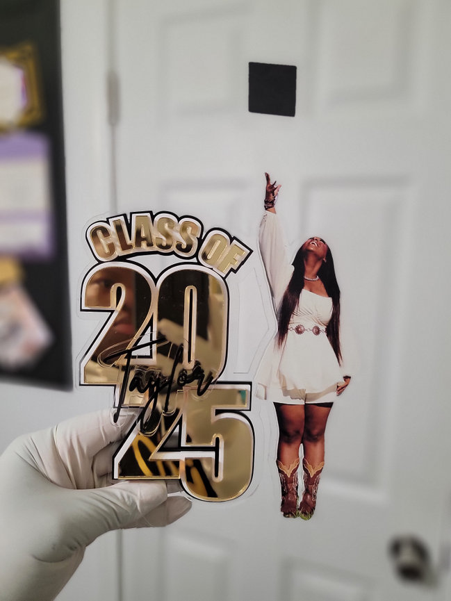 Acrylic Cake Toppers