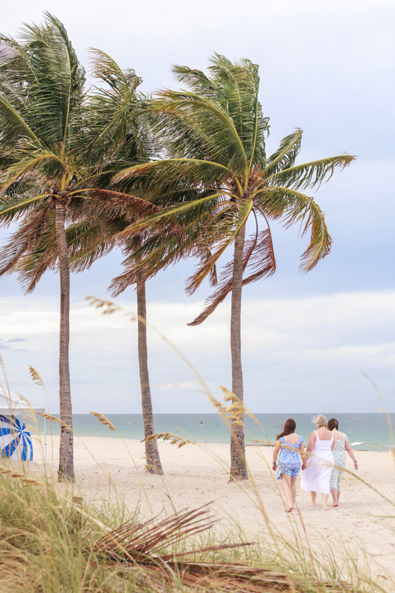 Fort Lauderdale Family Photographer - Mother & Daughters Beach Session