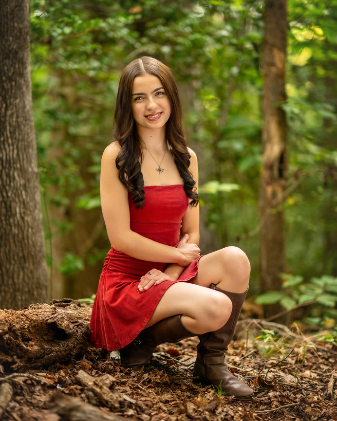 Deep Run High School Senior Portraits at the University of Richmond
