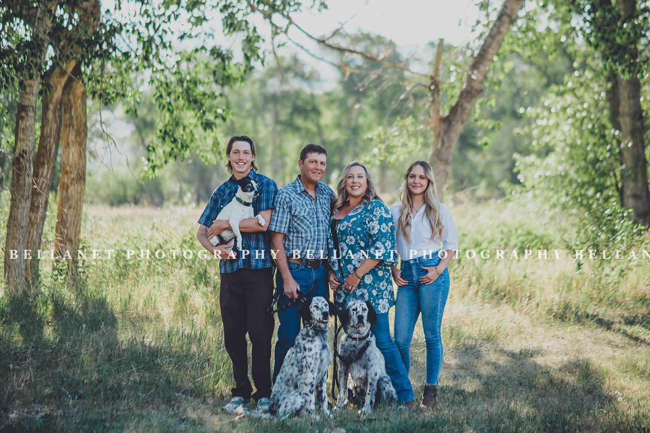 Taylor Family Family Photos in Salmon Idaho Family Photographer