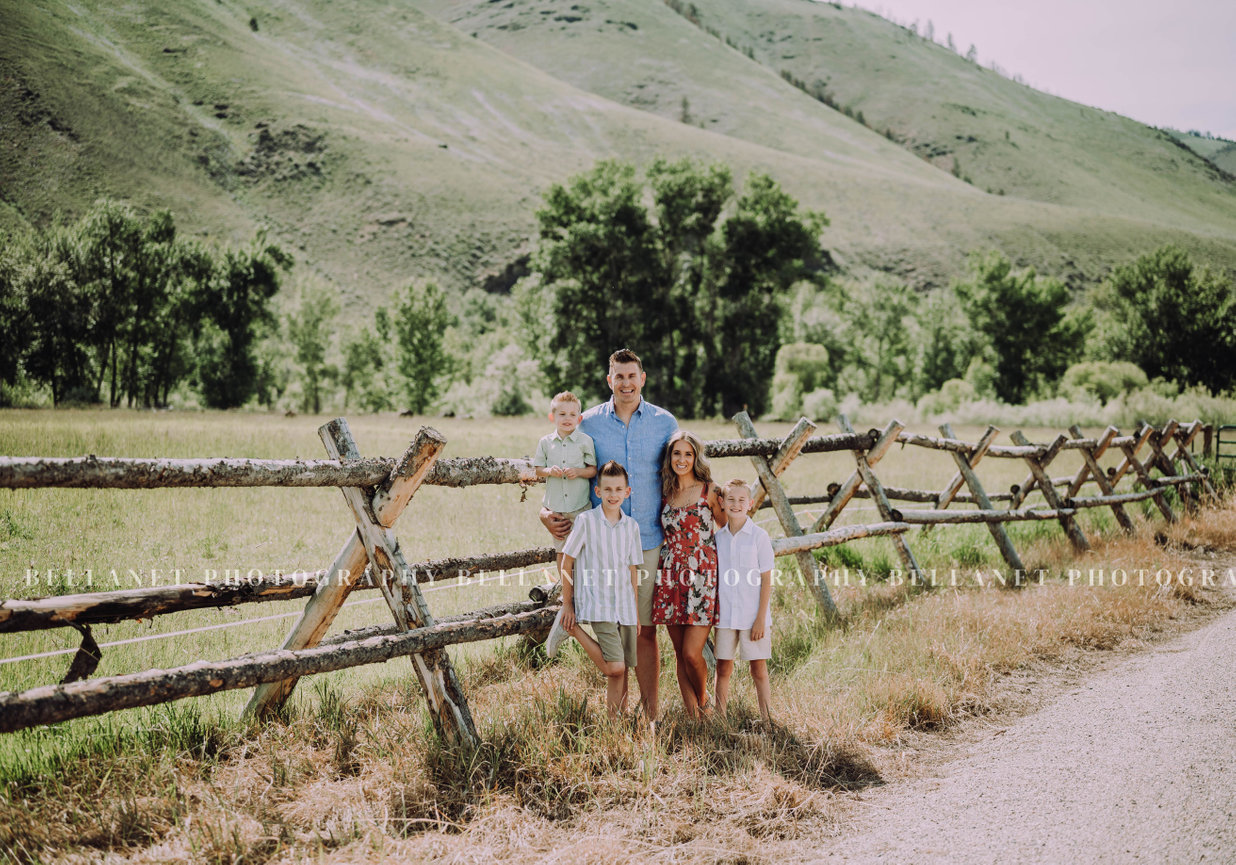 Stone Family, Salmon Idaho Fall Family Photos