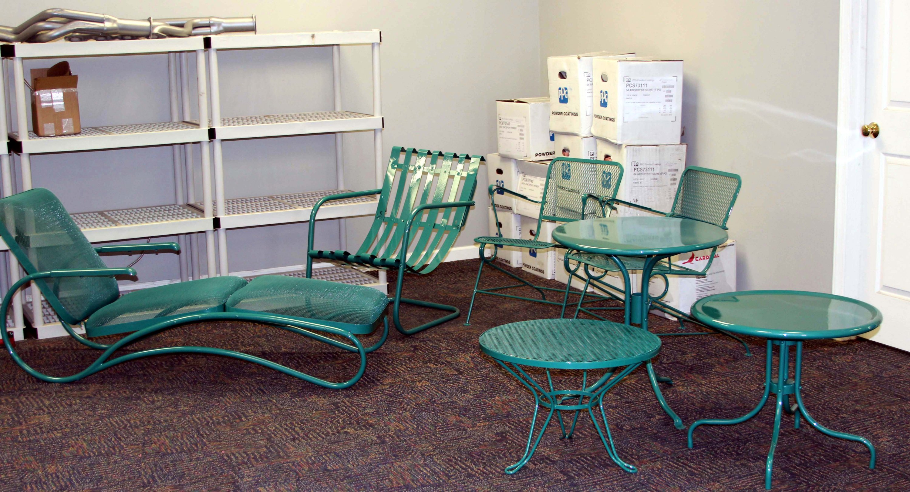 Furniture Gallery DJ POWDER COATING North Carolina Powder Coating