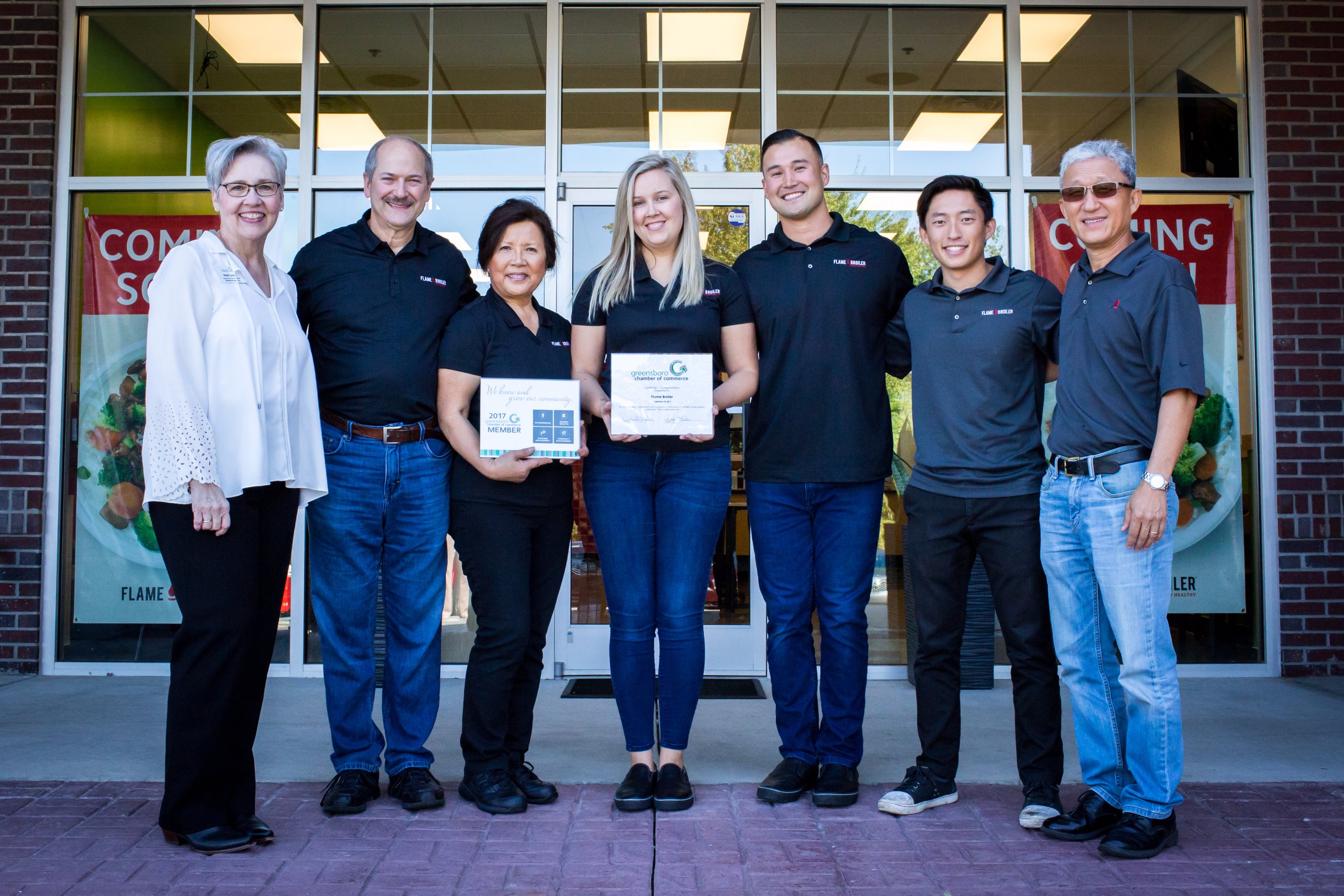 Grand Opening of Flame Broiler Micciche Corporate Photography