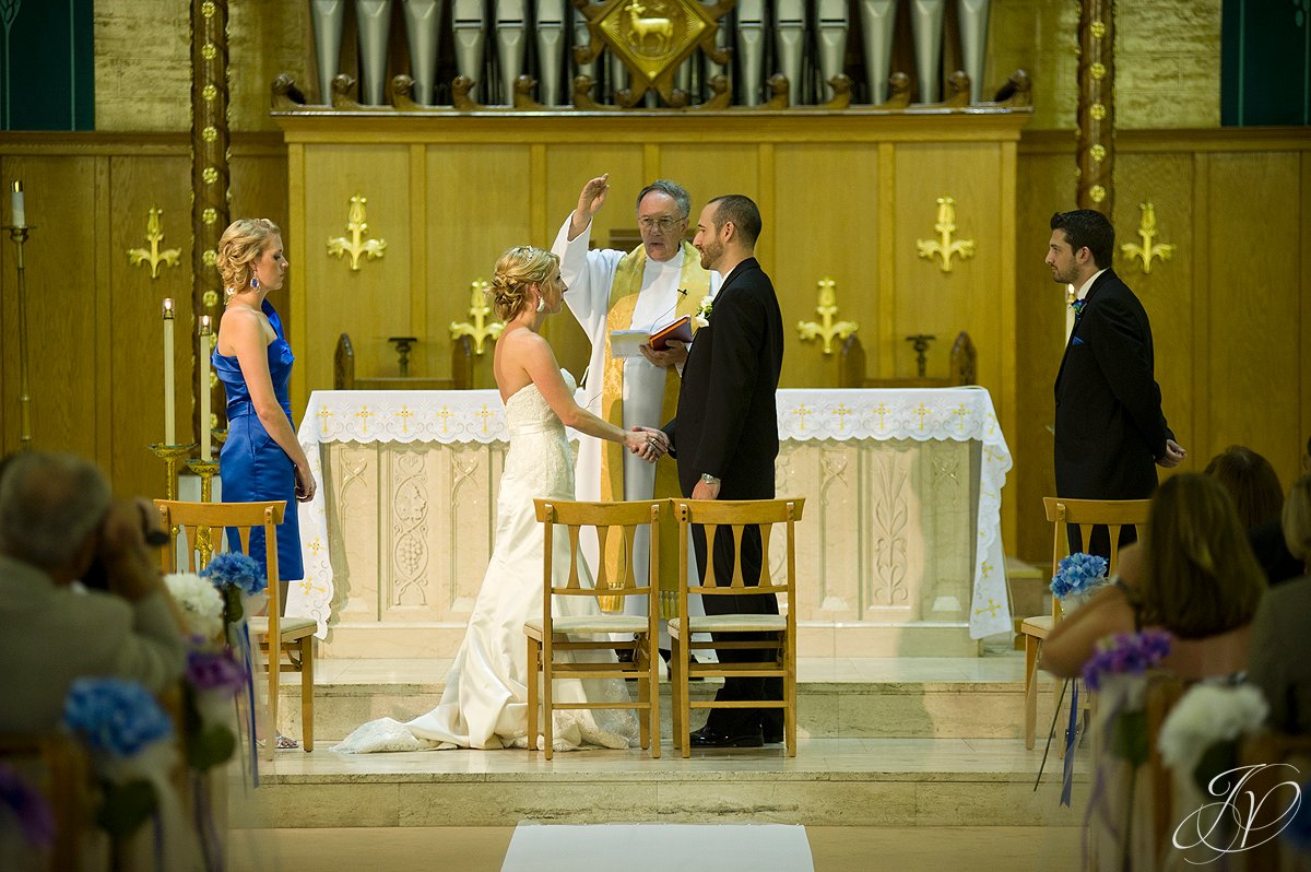 wedding blessing, blessed sacrament wedding photos, wedding ceremony photos, Albany Wedding Photographer