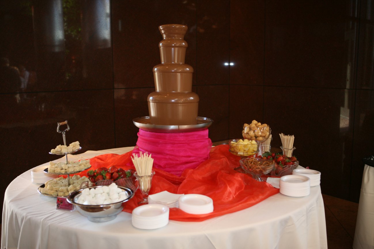 Chocolate Fountains in Sacramento, Vacaville, San Francisco, San Jose