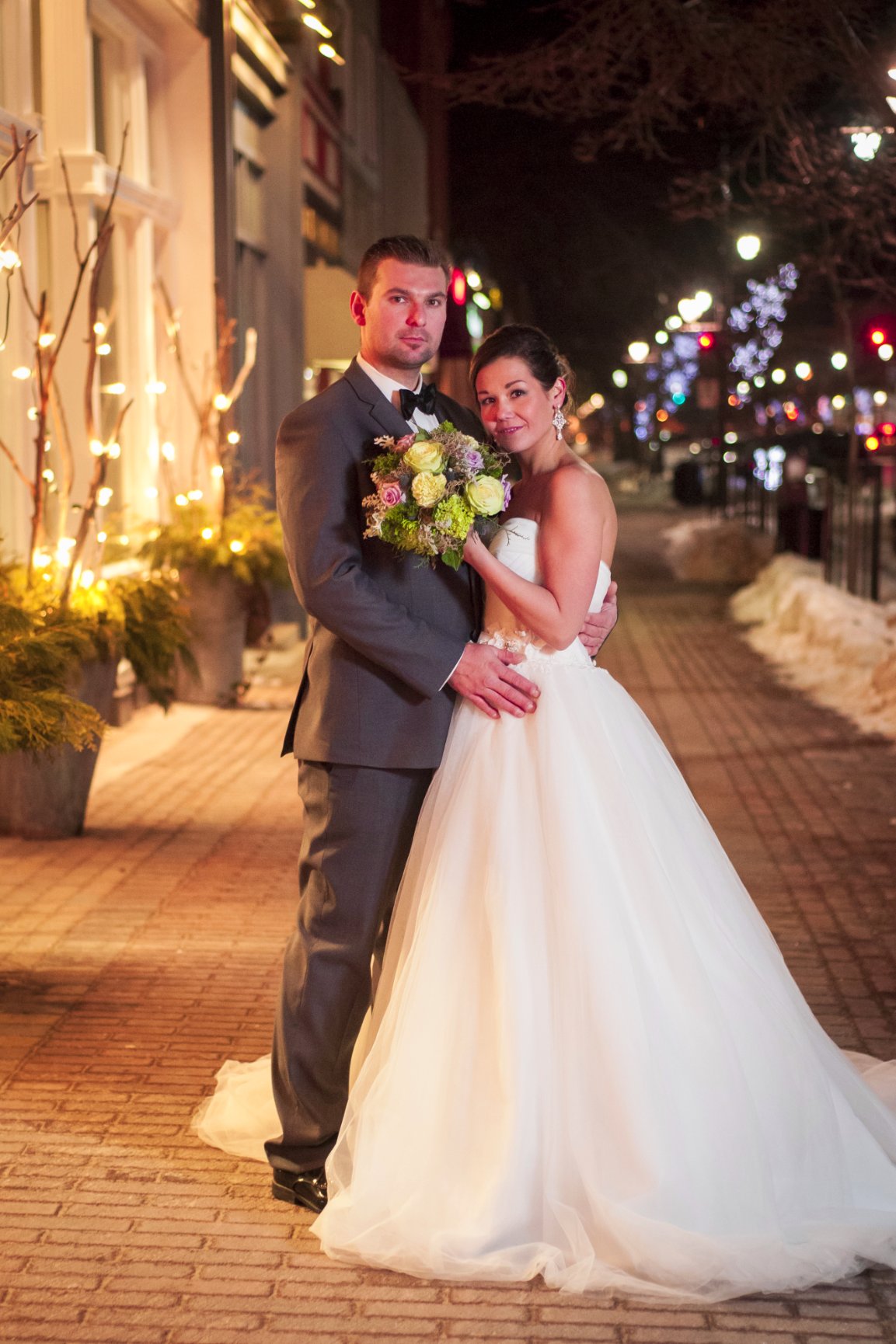 CREATIVE NIGHT TIME WEDDING PHOTOGRAPHY - Brad Quarrington Photography