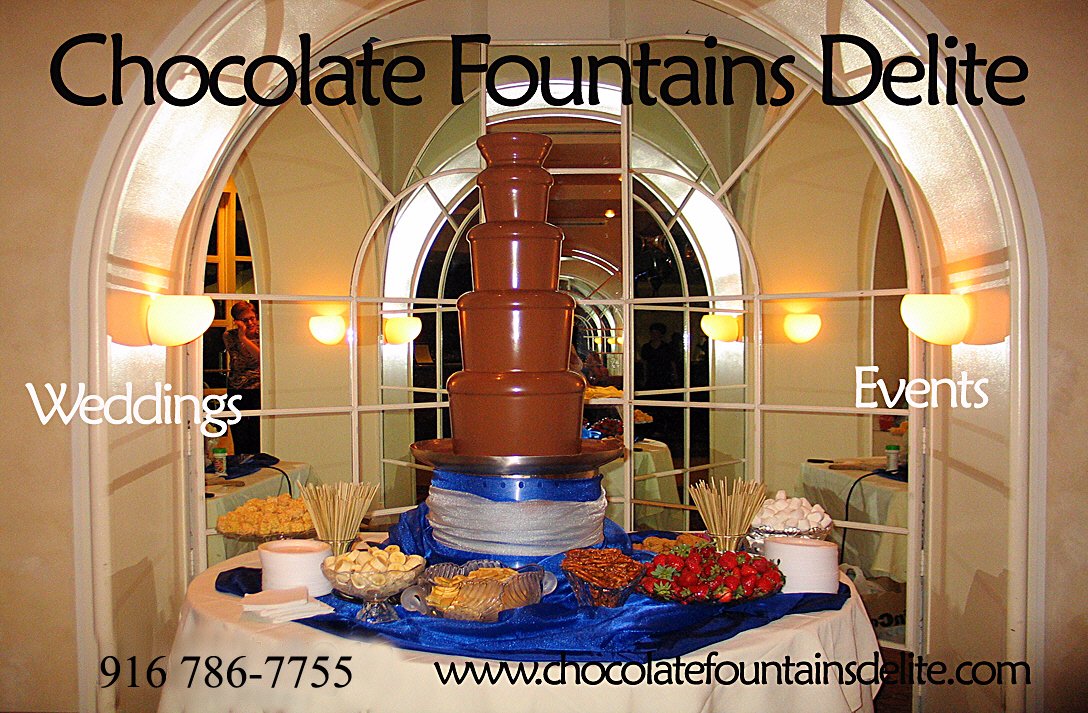 Chocolate Fountains in Sacramento, Vacaville, Bay Area, & Oakland