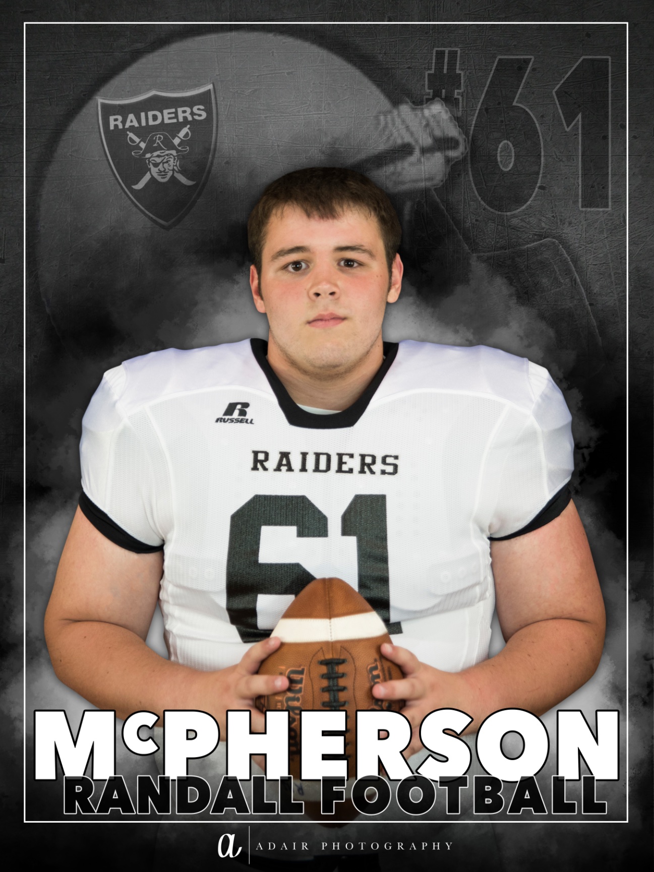 Randall High School Football Extreme Sports Session Adair Photography