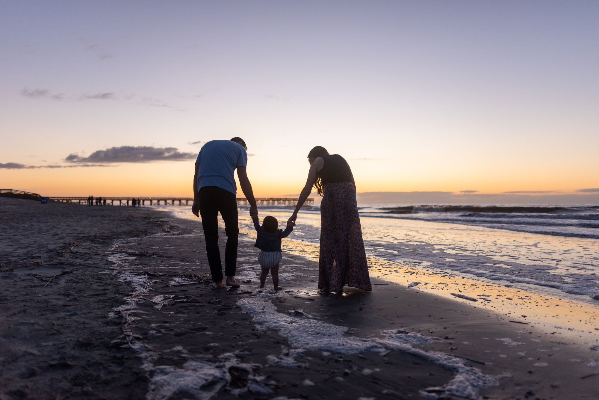 Isle of Palms and Hampton Park Maternity Session, The Imhoede Family