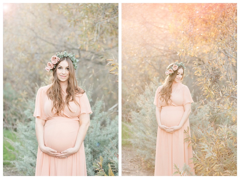 Outdoor Maternity Photography in Los Angeles Newborn Photography Los