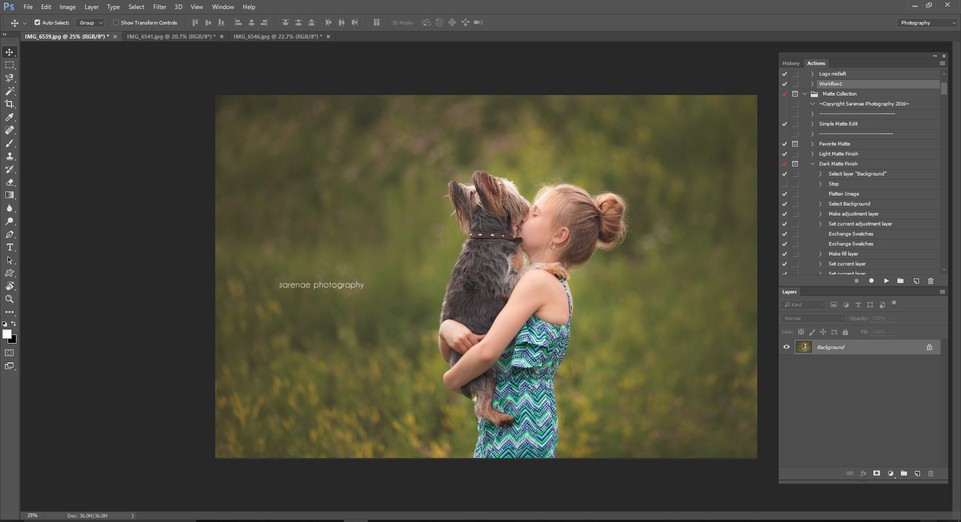 Batch Editing In Photoshop - Sarenae Photography