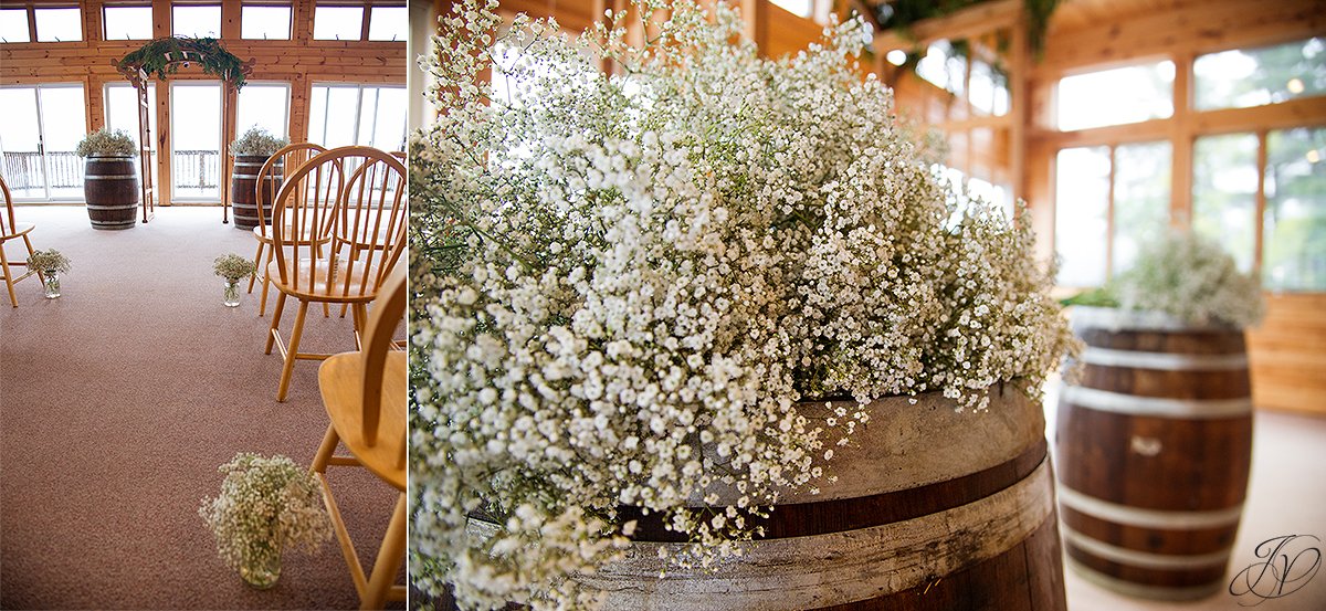 unique vintage wedding ceremony details