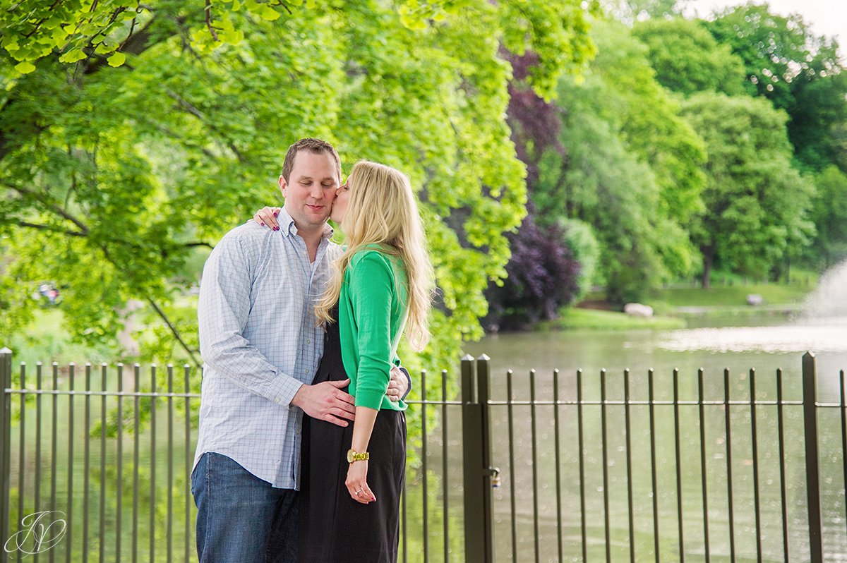 cute couple in washington park albany ny