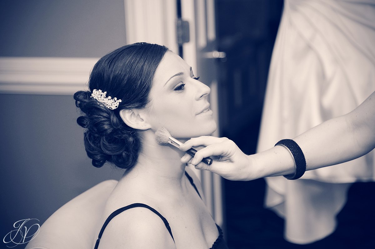 beautiful bride getting ready, Albany Wedding Photographer, The Glen Sanders Mansion, wedding dress, wedding detail photo