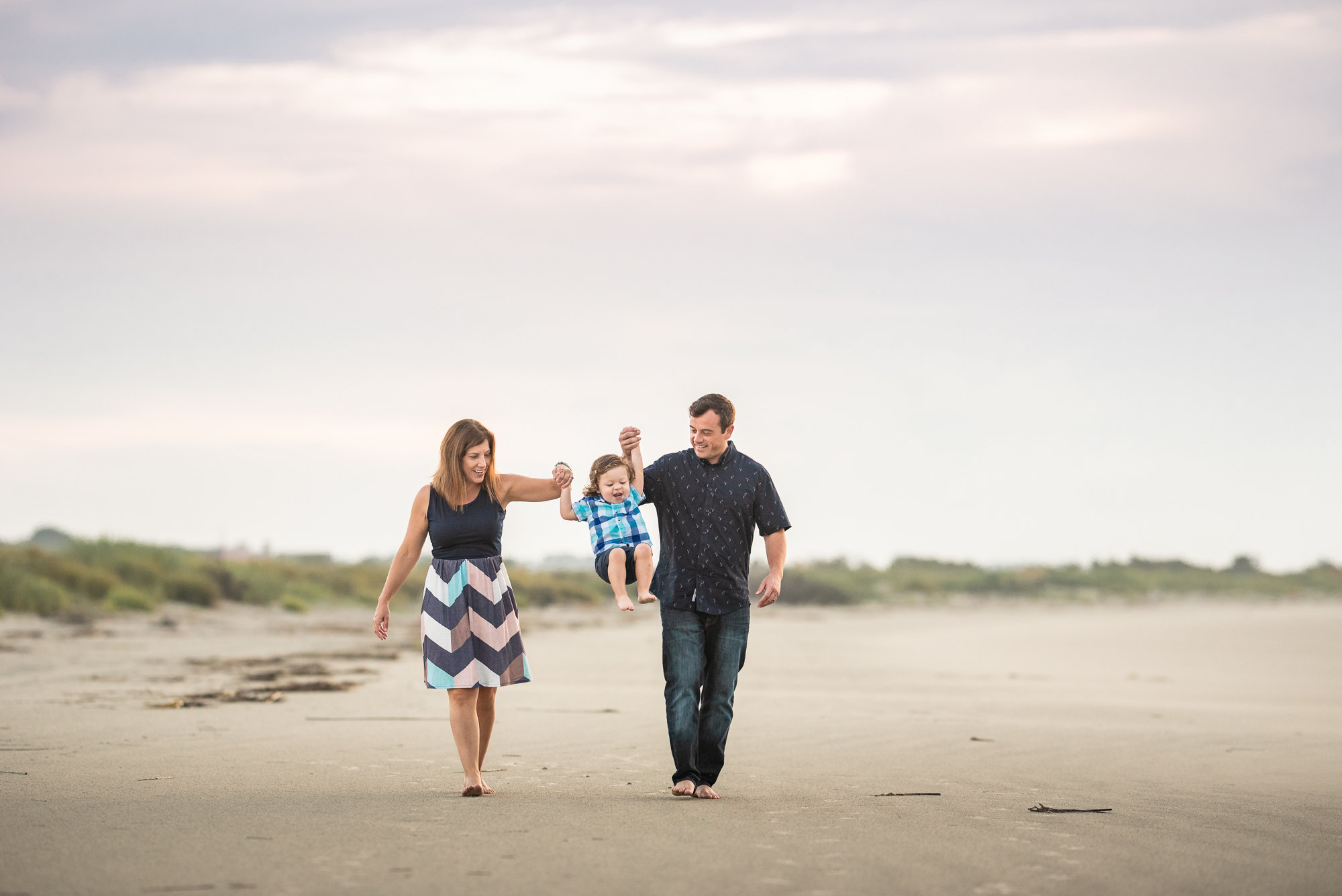 Isle of Palms and Hampton Park Maternity Session, The Imhoede Family