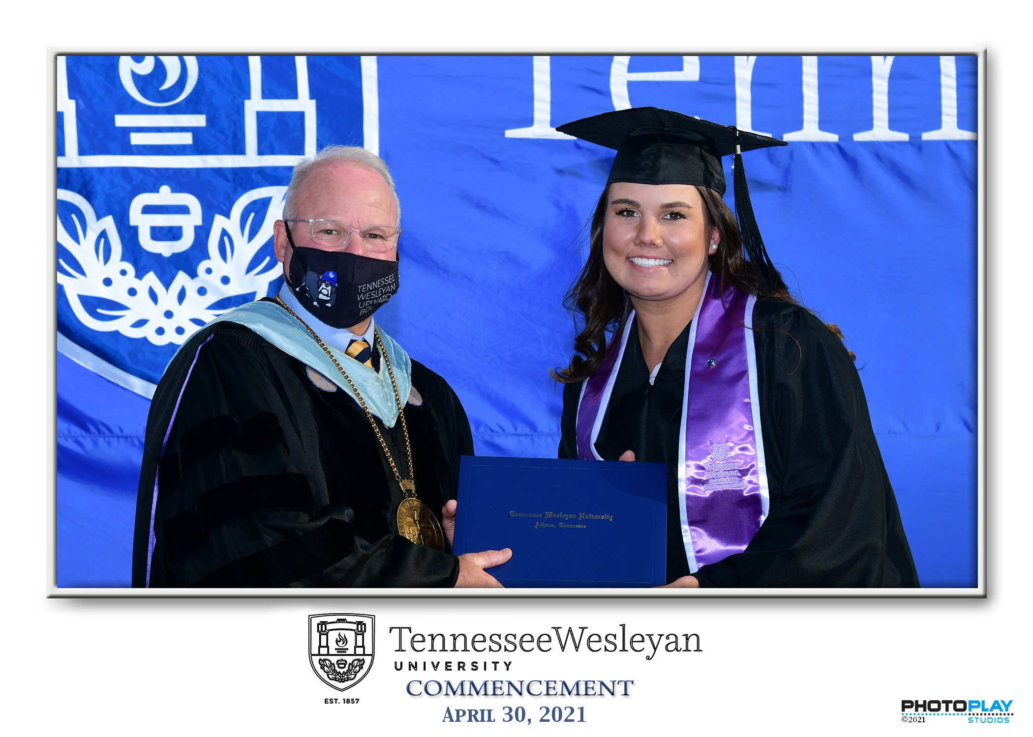 TWU Spring Commencement 2021 by PhotoPlay Studios