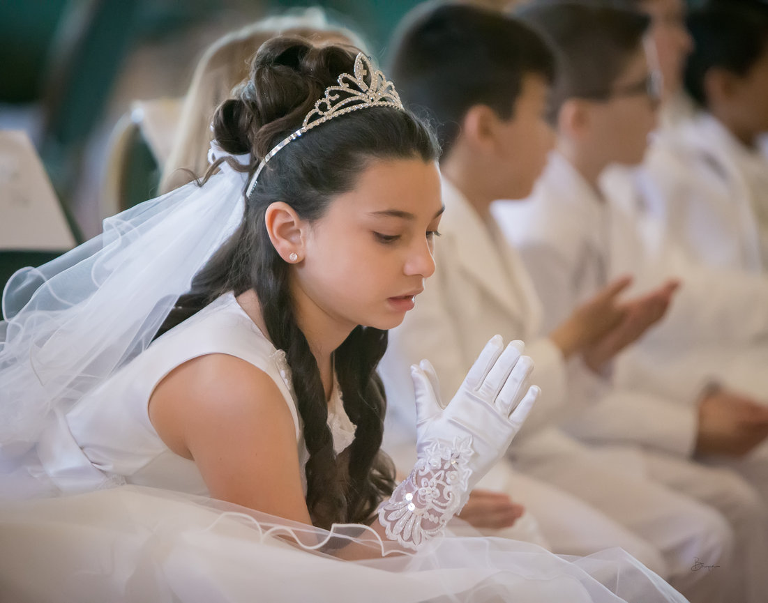 First Holy Communion Portraits Mercer County New Jersey - Pierini Portraits