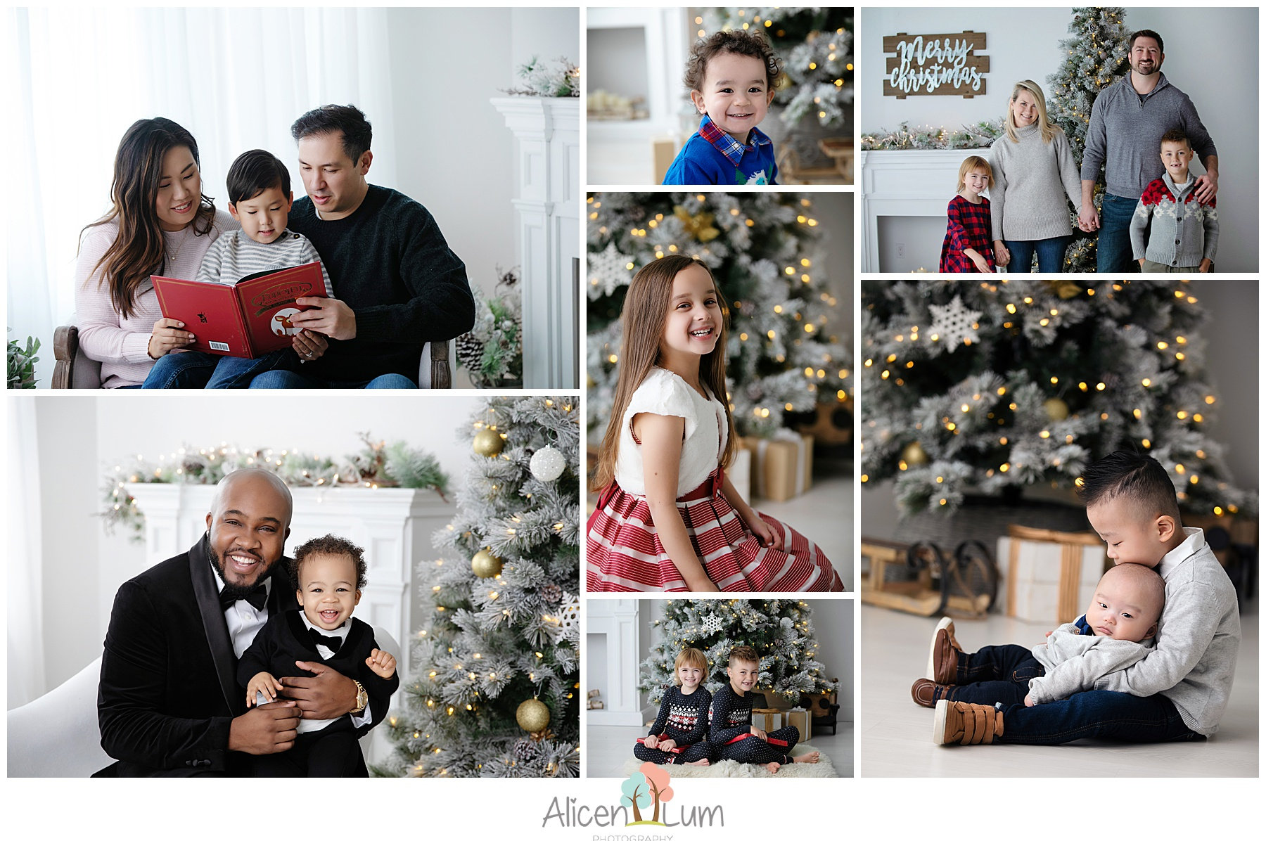 Christmas Mini Sessions Near Me 2022 Holiday Mini Photography Session - Seattle Studio - Alicen Lum Photography