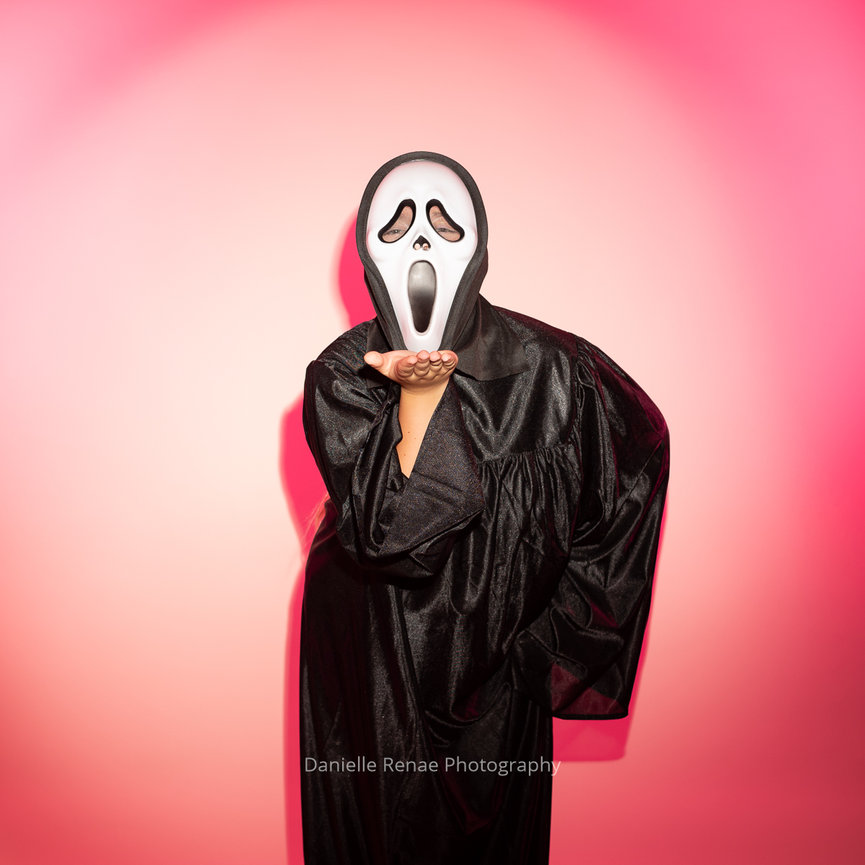 ghost face photo