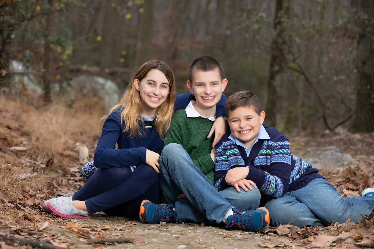 fall family photos in washington dc