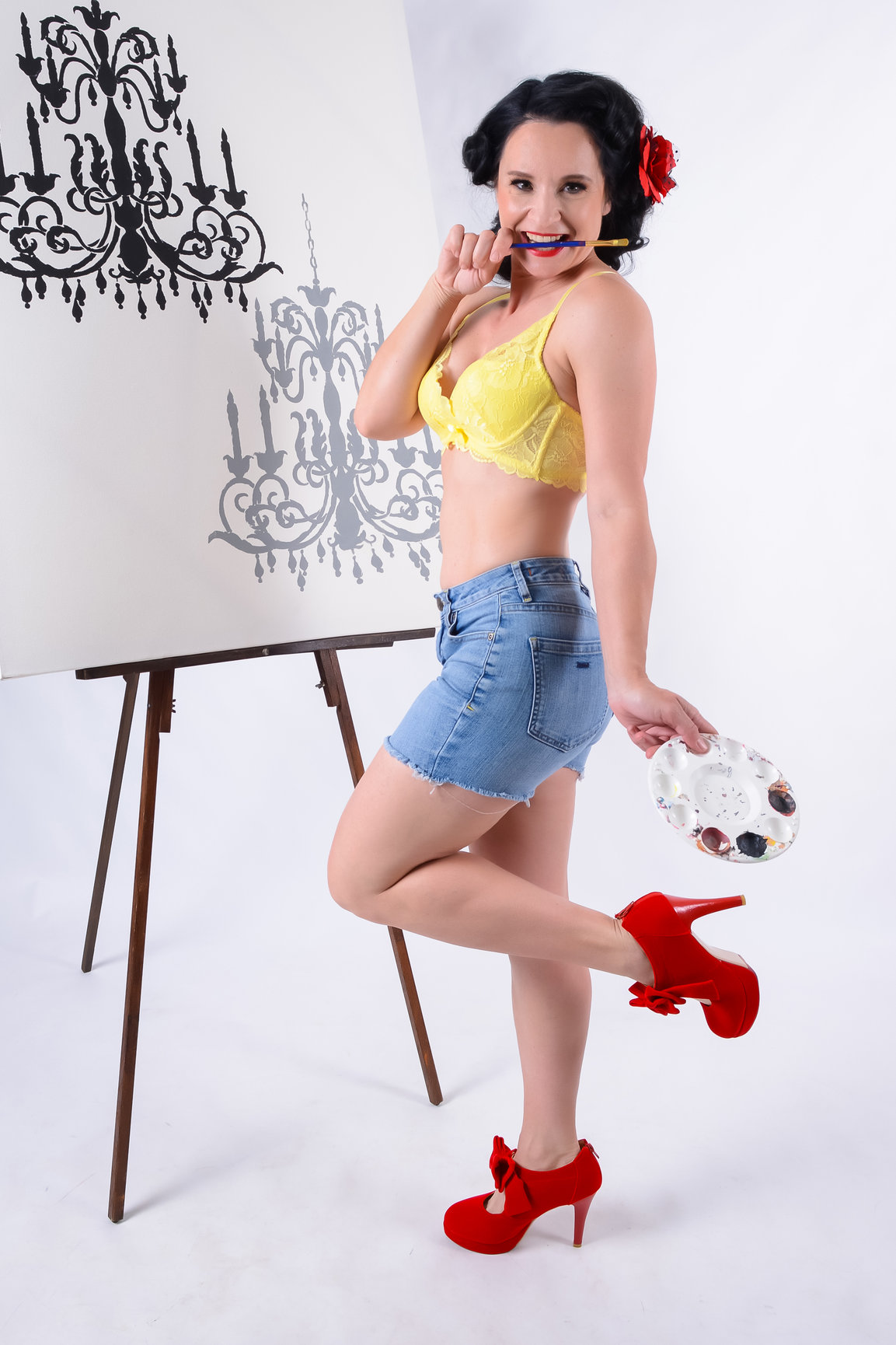 Pin Up vs. Boudoir Photography Angelika's Photography