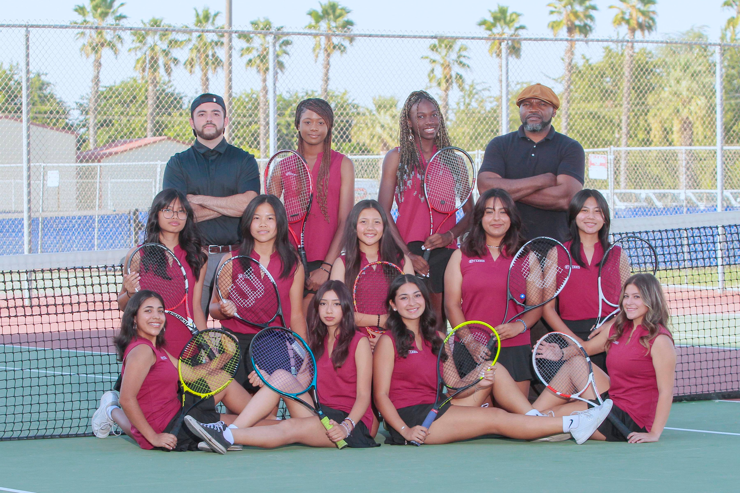 Patterson Girls Tennis Bay Sports Photography