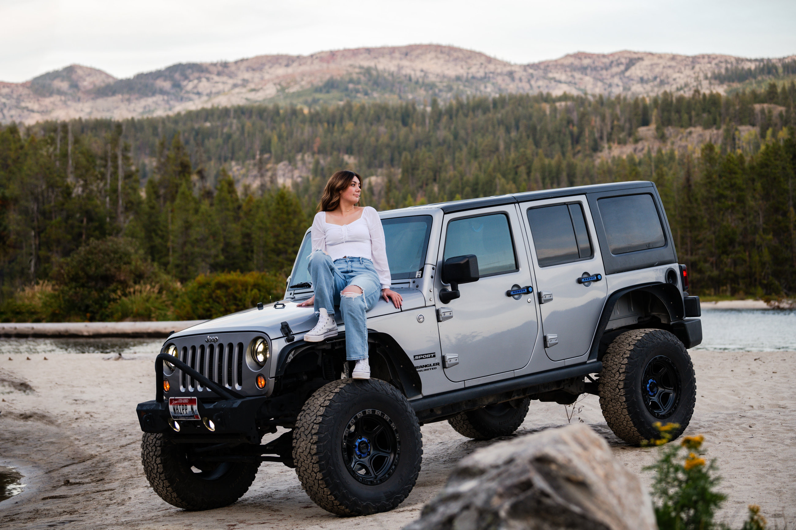 Senior Year Adventures: Jeep, Garden, and McCall, Idaho Views - White ...