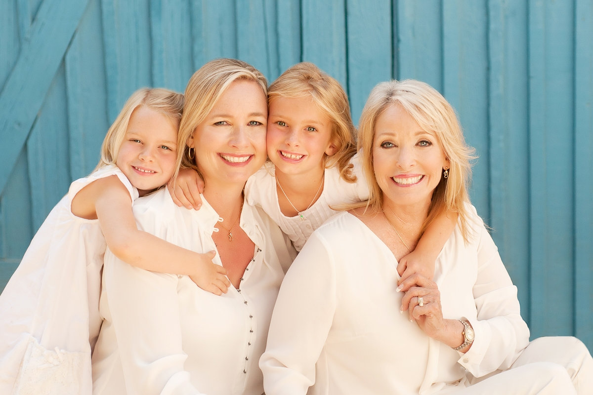 Generations Family Portrait by True Blue Portrait San Diego