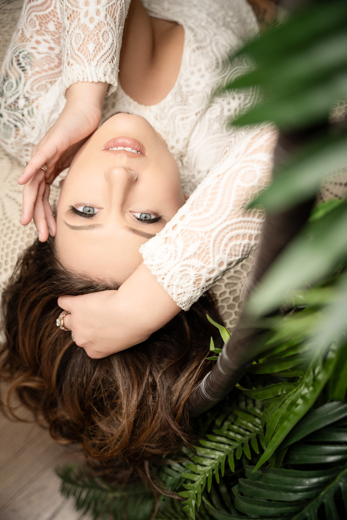 Professional woman portrait for boudoir photography in Grand Rapids